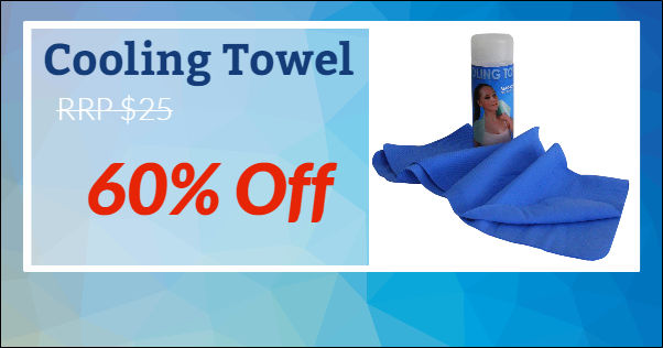 cooling towel discounts